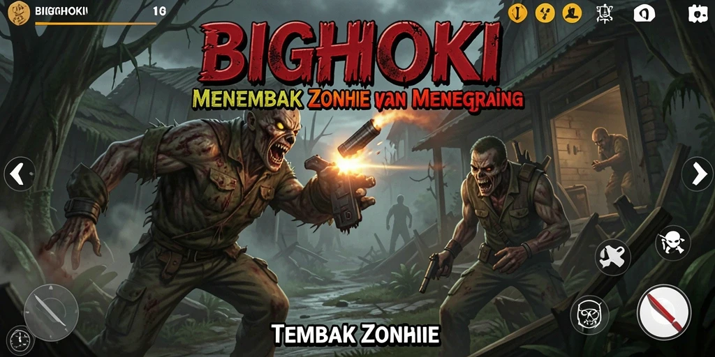 Tampilan antarmuka BIGHOKI yang menarik dan fungsional.