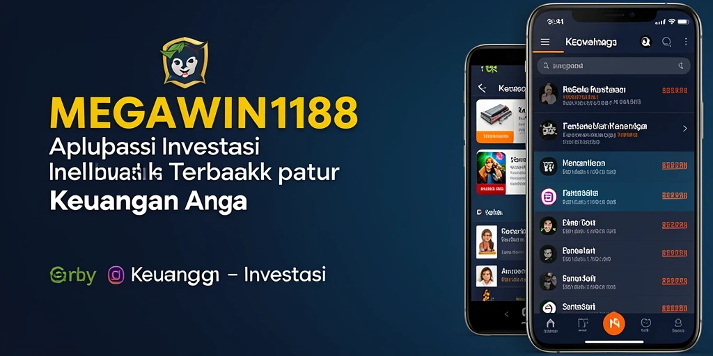 Antarmuka MEGAWIN188 yang modern dan intuitif untuk Investasi.