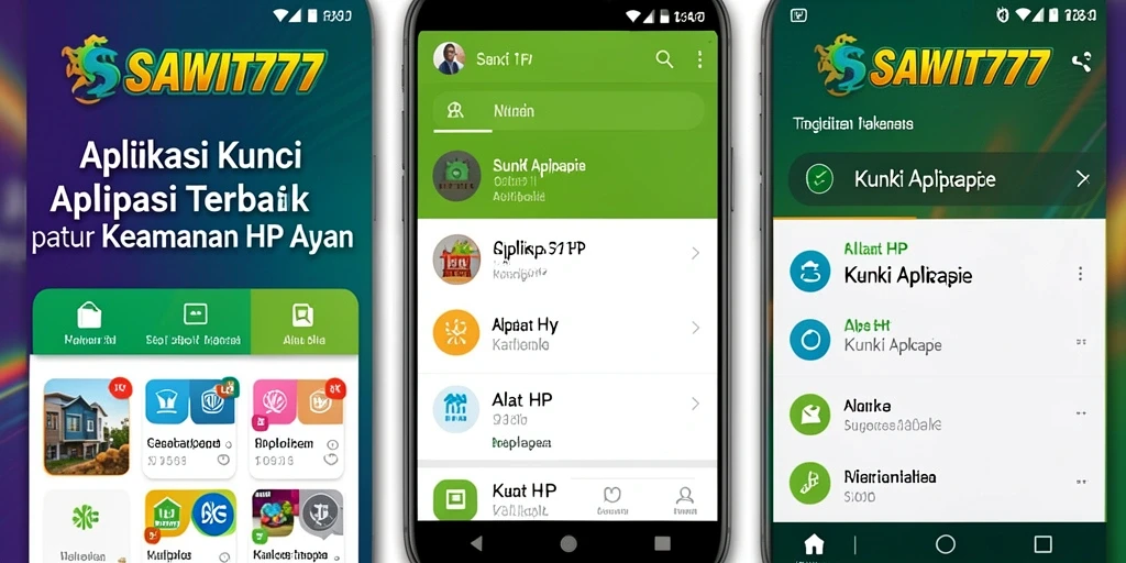 Antarmuka SAWIT777 yang intuitif dan mudah digunakan untuk kunci aplikasi.