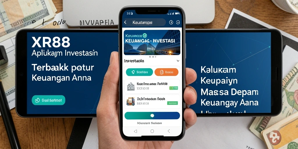 Tampilan antarmuka pengguna XR88 yang menarik dan informatif.