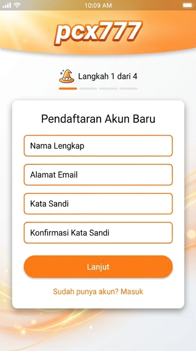 Cara mudah buat akun pcx777 untuk pengguna Android