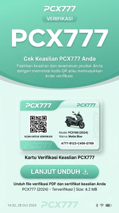 Kanal Resmi Unduh pcx777 untuk Android